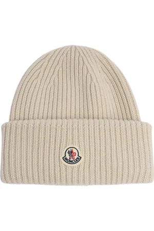 Moncler Logo Wool & Cashmere Beanie