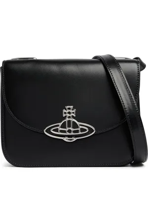Vivienne Westwood Linda Silky Leather Crossbody Bag