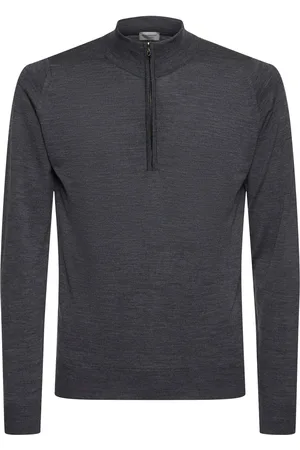 JOHN SMEDLEY Barrow Extrafine Wool Knit Sweater