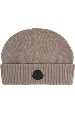 Moncler Logo Carded Wool Beanie