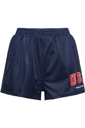 Sporty & Rich Usa Mesh Disco Shorts