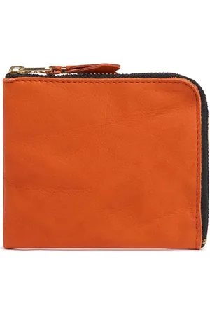 Comme des Garçons Washed Leather Zip Wallet