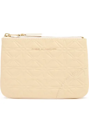 Comme des Garçons Classic Embossed Leather Zip Wallet