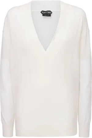 Tom Ford Cashmere & Silk Knit V Neck Sweater