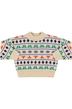 Tiny Cottons Cotton & Wool Knit Sweater