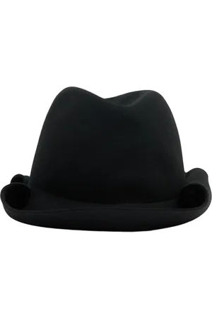 YOHJI YAMAMOTO Roll Brim Wool Hat
