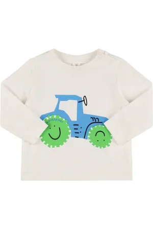 Stella McCartney Printed Cotton Jersey Top