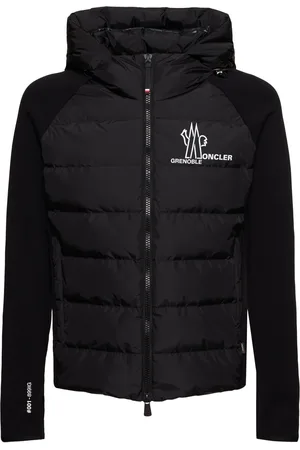 Moncler Polartec Tech Blend Down Zip-up Cardigan