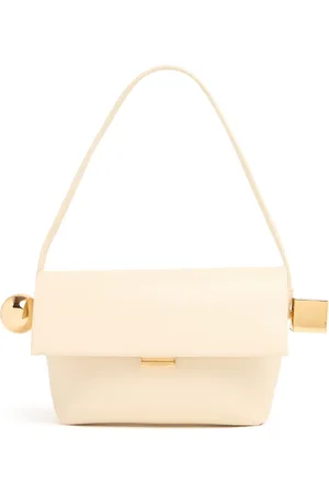 Jacquemus Le Rond Carre Leather Shoulder Bag