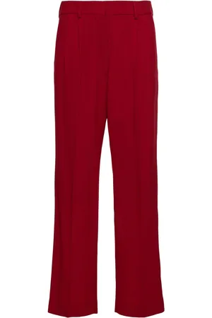 Blazé Milano Cool & Easy Fox Wool Straight Pants