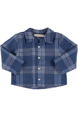 The New Society Printed Cotton Shirt