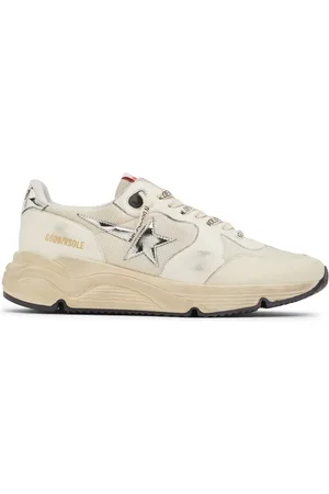 Golden Goose 30mm Running Sole Leather Sneakers