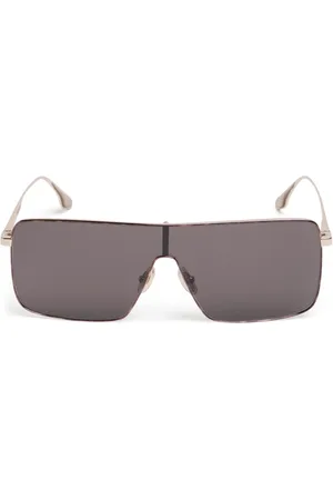 Victoria Beckham V Line Metal Sunglasses