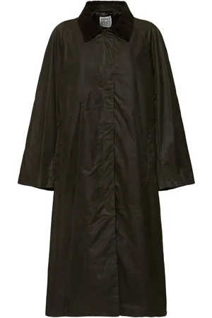 Totême Country Waxed Cotton Long Coat