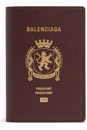 Balenciaga Leather Passport Holder