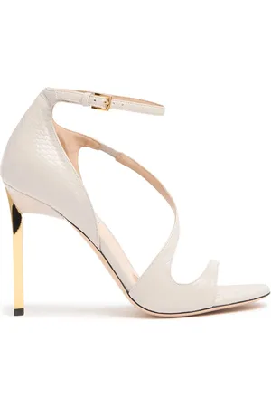 Tom Ford 105mm Newton Snakeskin Sandals