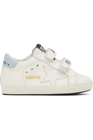 Golden Goose Baby School Leather Pre-walker Set