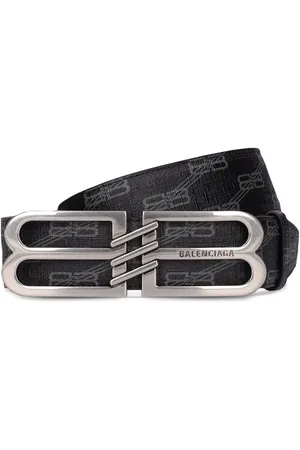 Balenciaga 4cm Bb Signature Faux Leather Belt