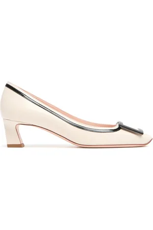 Roger Vivier 45mm Trompette Leather Pumps
