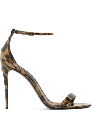 Dolce & Gabbana 105mm Keira Patent Leather Sandals