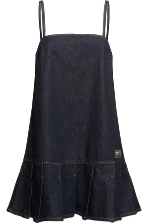 Ganni Rinsed Denim Mini Dress
