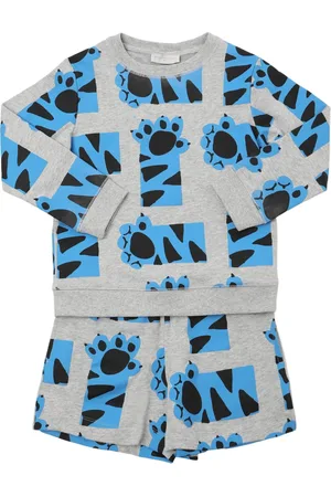 Stella McCartney Printed Cotton Sweatshirt & Shorts