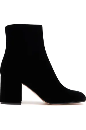 Gianvito Rossi 70mm Joelle Velvet Ankle Boots