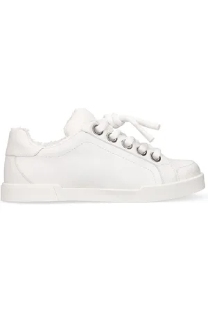 Dolce & Gabbana Leather Lace-up Sneakers