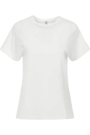 Totême Curved Seam Cotton T-shirt