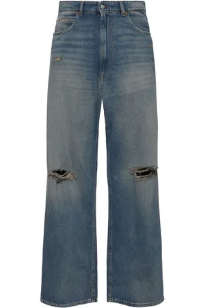 Maison Margiela 5-pocket Distressed Denim Jeans