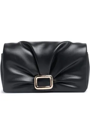 Roger Vivier Viv Choc Me Leather Wallet-on-chain