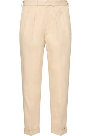 Tom Ford Bio-cotton Gabardine Double Pleat Pants