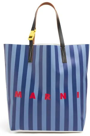 Marni Striped Tote Bag