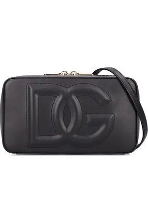 Dolce & Gabbana Logo Leather Camera Bag