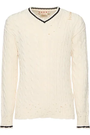 Marni V-neck Knitted Sweater