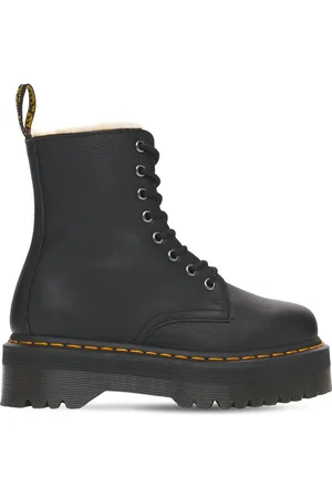 Dr. Martens 40mm Jadon Fur Lined Leather Boots