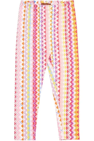 Missoni Printed Cotton Blend Jersey Leggings