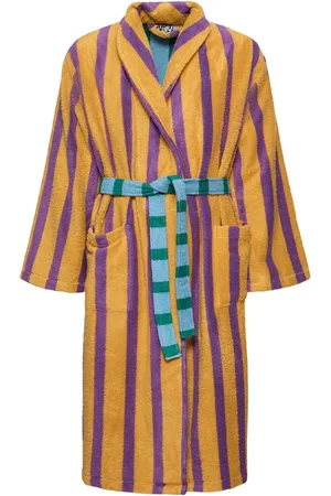 Dusen Dusen Ronnie Stripe Cotton Bathrobe