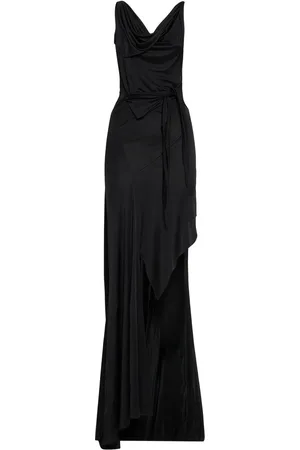 Dsquared2 Viscose Jersey Long Dress