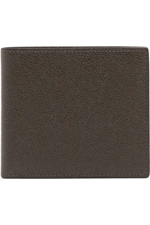 Thom Browne Grained Leather Billfold Wallet