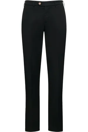 Brunello Cucinelli Dyed Cotton Gabardine Pants