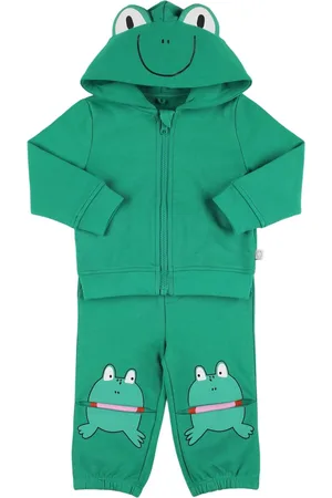 Stella McCartney Frog Print Cotton Sweatshirt & Pants