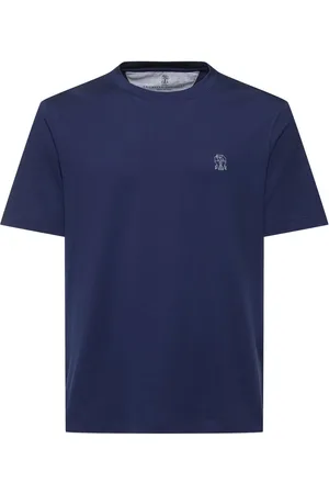 Brunello Cucinelli Cotton Jersey Logo T-shirt