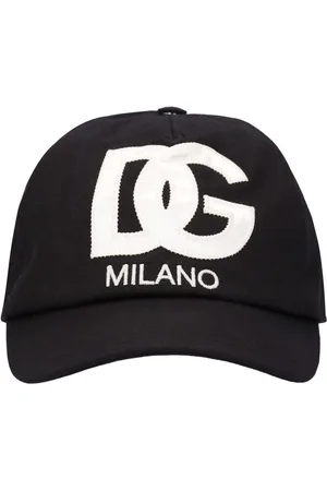 Dolce & Gabbana Embroidered Logo Cotton Baseball Hat