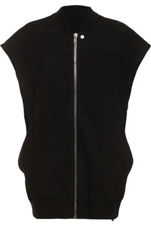 Rick Owens Sleeveless Jersey Zip Vest