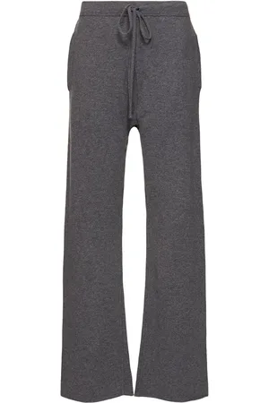 Maison Margiela Cashmere Blend Elastic Waist Wide Pants