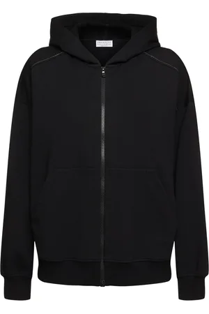 Brunello Cucinelli Light Cotton Blend Sweatshirt Hoodie