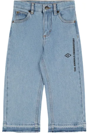 The Animals Observatory Ant Cotton Denim Pants