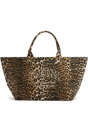 Ganni Xxl Print Tote