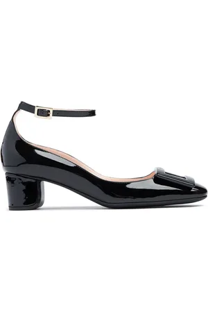 Roger Vivier 45mm U Look Patent Leather Pumps